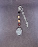 Islamic Car Hanging with Mixed Beads,  and Ayat-ul-Kursi Pendant - Image 2