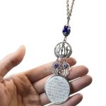 Turkey evil eye Allah AYATUL KURSI hamsa hand of fatima Car Rear View Mirror